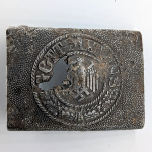 Wehrmacht belt buckle from Czechia