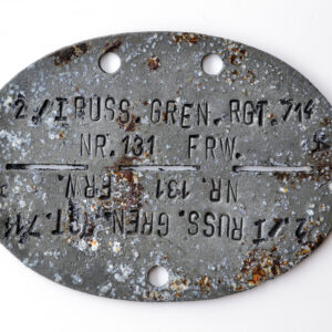 Russian ROA id tag from Germany