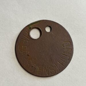 Heeresdiensthund dogtag 2