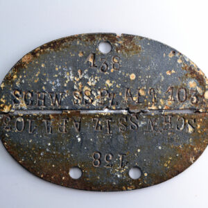 schw.SS-Pz.Abt. 103 id tag from Germany -138-