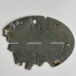 Waffen-SS id tag "LSSAH"